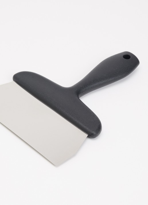 Patisse Deegschraper 20 x 15 cm - voorkant 2 zwart