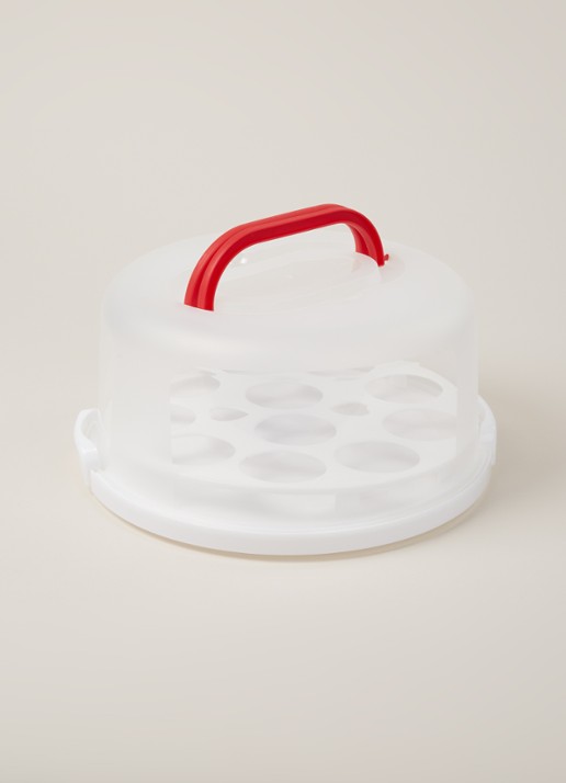 Patisse Taart- en cupcake doos 30 cm - voorkant 2 wit
