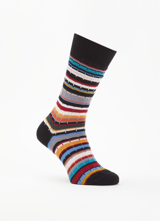 Paul Smith Cable sokken in katoenblend met print