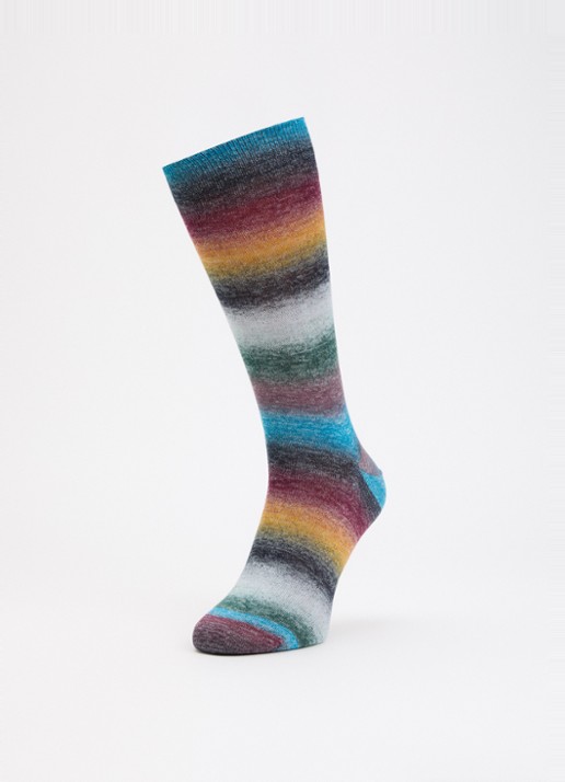 Paul Smith Signature Stripe sokken in katoenblend - detail multicolor