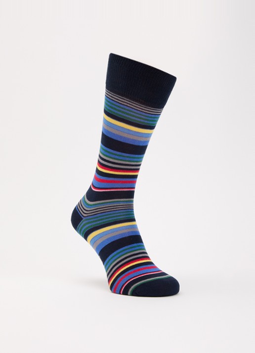 Paul Smith Sokken met streepprint