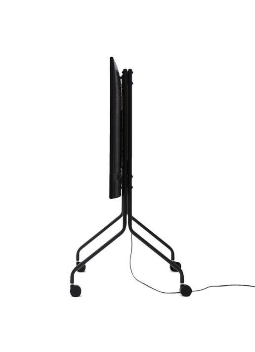 Pedestal Moon Rollin' TV standaard 107 cm - detail zwart
