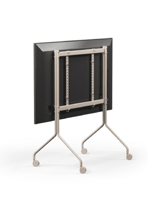 Pedestal Moon Rollin' TV standaard 107 cm - achterkant 5 beige
