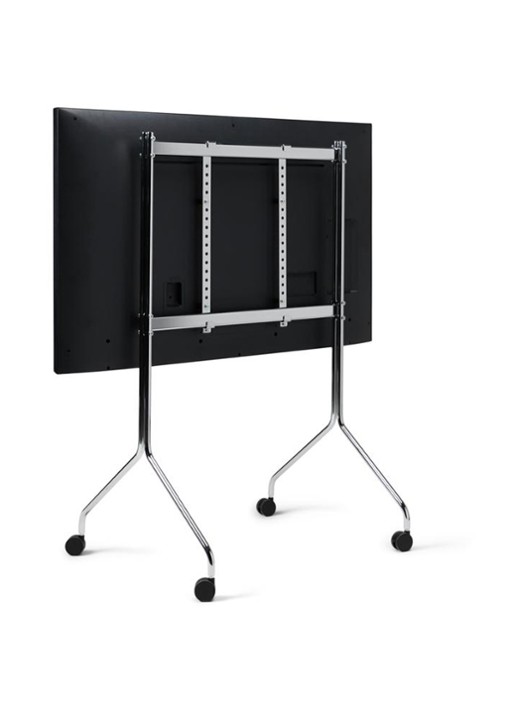 Pedestal Moon Rollin' TV standaard 121 cm - achterkant zilver