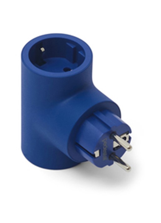 Pedestal Power Split stekkerdoos - detail donkerblauw
