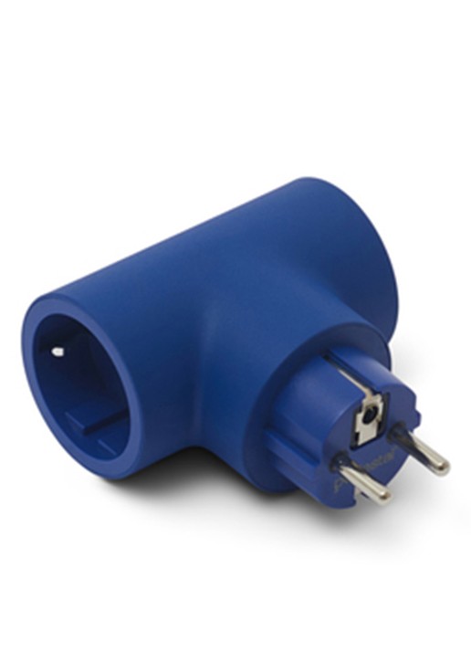 Pedestal Power Split stekkerdoos - voorkant 5 donkerblauw