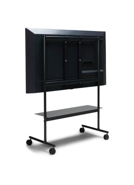 Pedestal Rover TV standaard 110 cm - voorkant 4 zwart