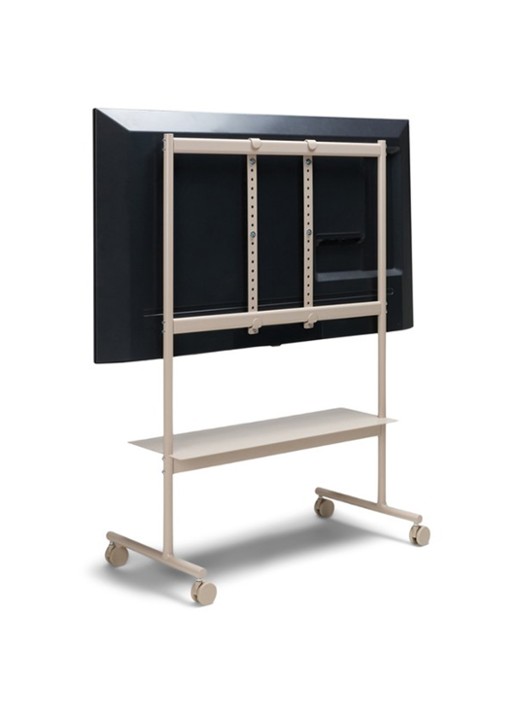 Pedestal Rover TV standaard 110 cm - voorkant 3 beige