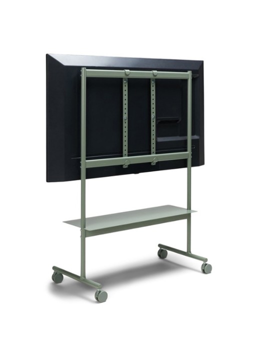 Pedestal Rover TV standaard 110 cm - voorkant 3 mosgroen