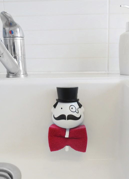 Peleg Design Mr. Sponge sponshouder  - achterkant zwart