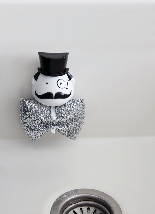 Peleg Design Mr. Sponge sponshouder  - detail 2 zwart