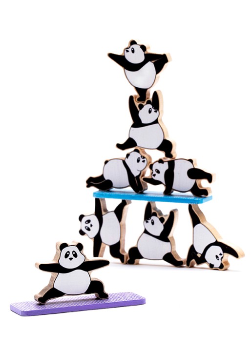 Peleg Design Zen Panda balansspel  - detail 5 wit