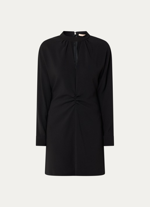 Pennyblack Balta mini jurk met cut-out detail - voorkant 2 zwart