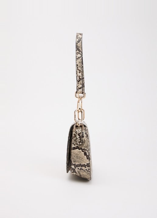 Pennyblack Barum schoudertas met afneembare schouderriem - detail 2 zwart