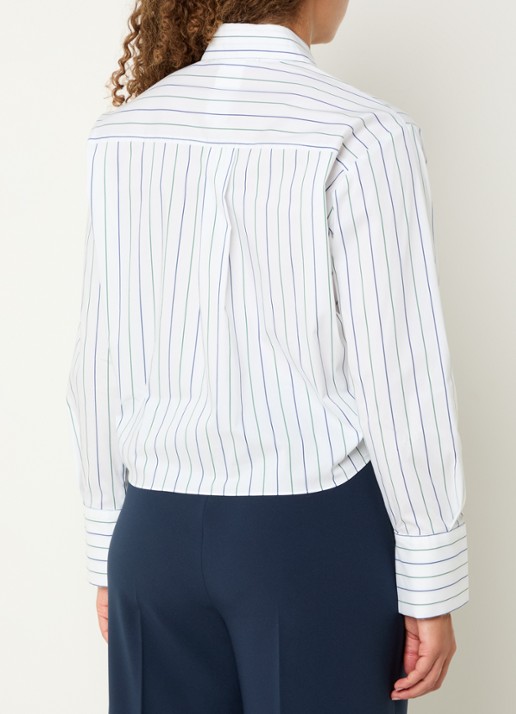 Pennyblack Blouse met streepprint - achterkant wit
