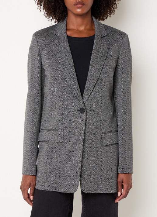 Pennyblack Mania gemêleerde blazer met schoudervulling