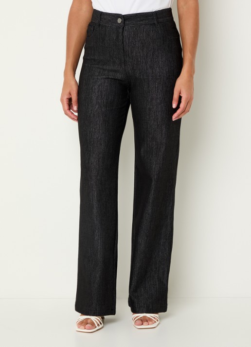 Pennyblack Ragtime high waist wide leg jeans met stretch