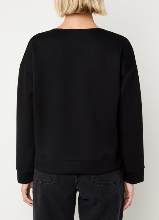 Pennyblack Top met V-hals - achterkant 2 zwart
