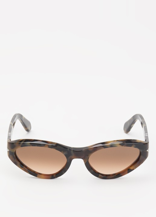 Persol Cat Eye zonnebril PO0052S - detail 2 bruin