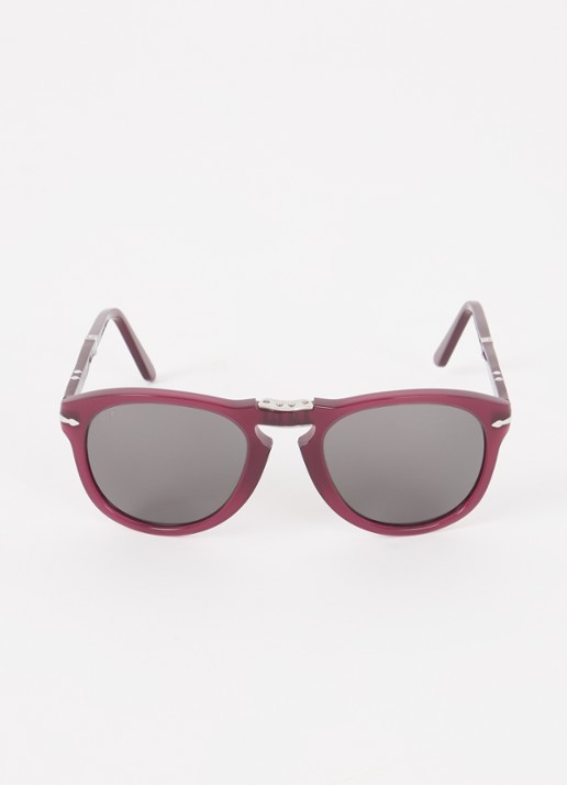 Persol Opvouwbare piloten zonnebril PO0714 - detail 3 aubergine