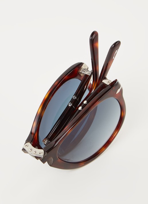 Persol Opvouwbare zonnebril PO0714 - detail 5 bruin