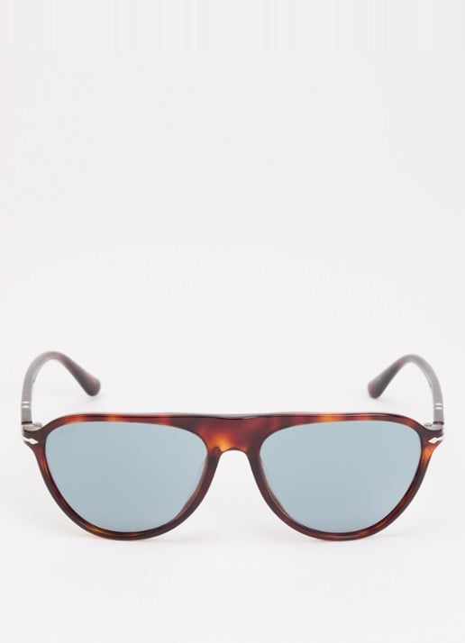 Persol Piloten zonnebril P03404S  - detail kastanjebruin