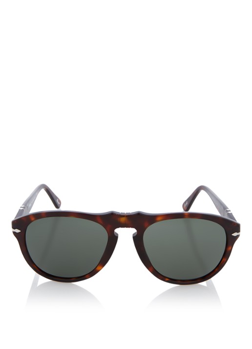 Persol Piloten zonnebril PO0649 - voorkant 4 bruin
