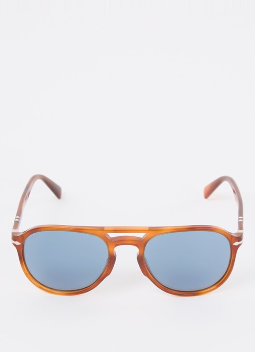 Persol Piloten zonnebril PO3235S  - detail 2 roestbruin