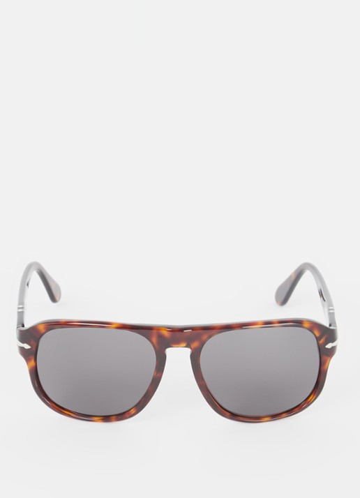 Persol Piloten zonnebril PO3310S  - detail 2 donkerbruin