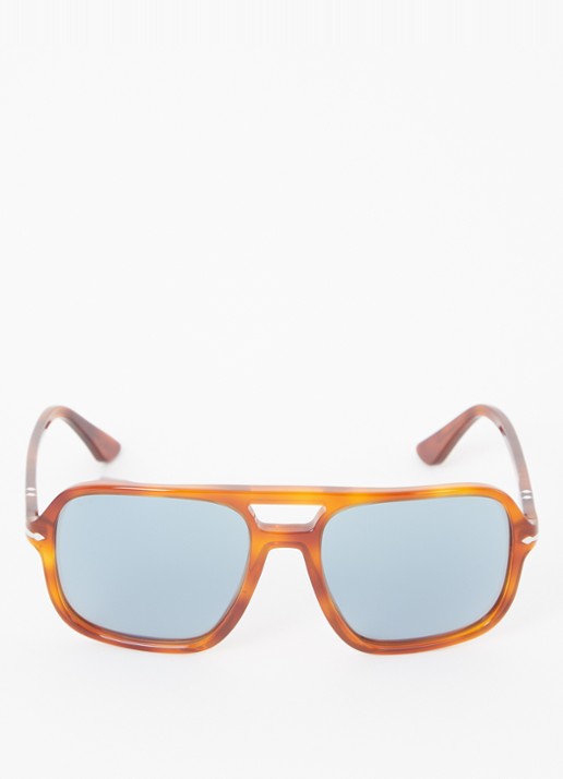 Persol Piloten zonnebril PO3328S - detail roestbruin