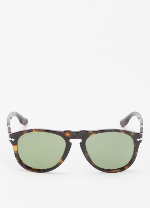 Persol Retro zonnebril gepolariseerd P08649SM - detail 2 donkerbruin
