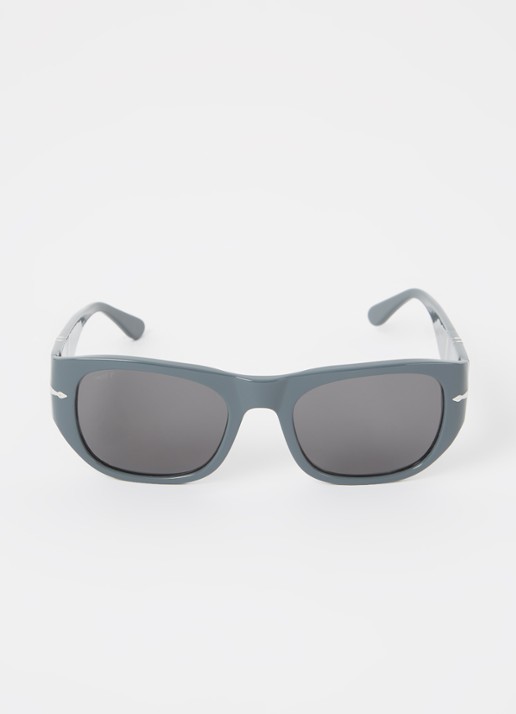 Persol Retro zonnebril gepolariseerd PO3308S  - voorkant 2 grijs