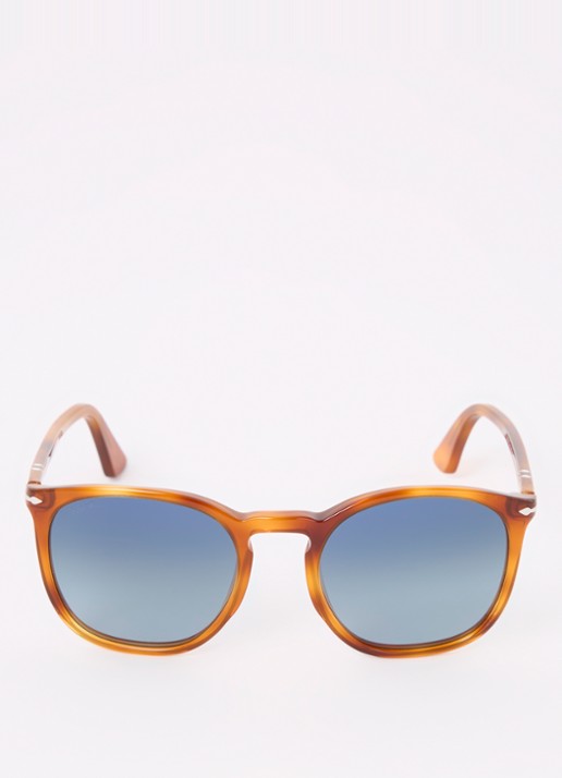 Persol Retro zonnebril gepolariseerd PO3316S - detail 2 roestbruin