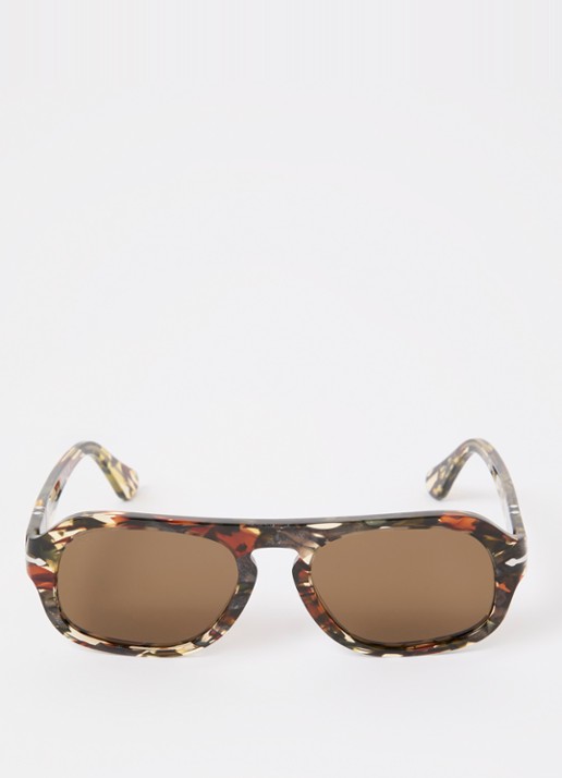 Persol Retro zonnebril gepolariseerd PO3369S - detail 2 bruin