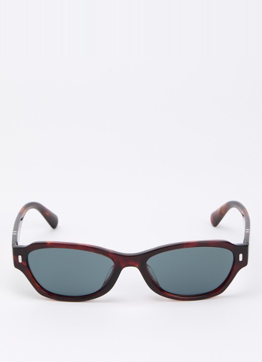 Persol Retro zonnebril P03409S - detail donkerbruin