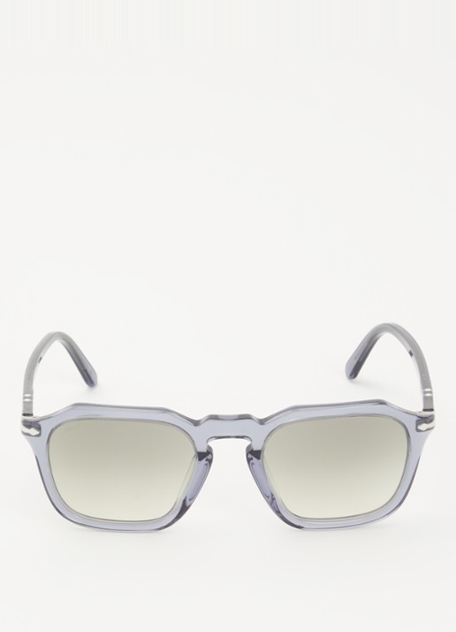 Persol Retro zonnebril PO03292S - detail lichtblauw
