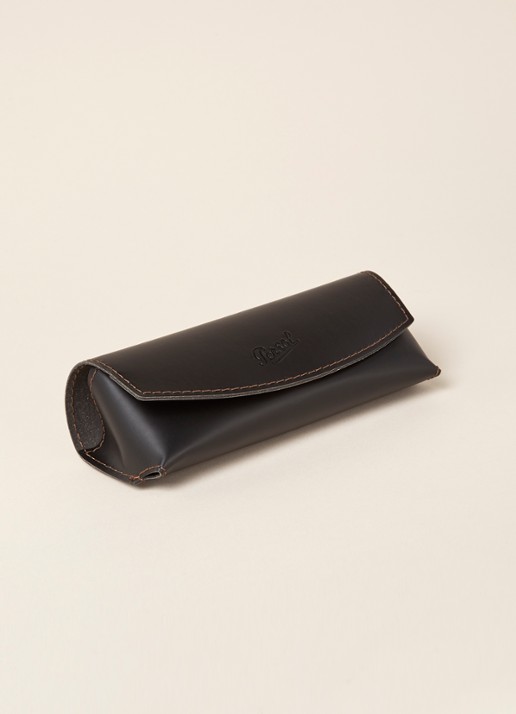 Persol Retro zonnebril PO0649 - detail donkerbruin