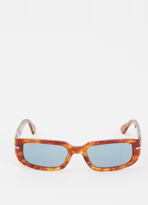 Persol Retro zonnebril PO3385S - detail oranjebruin