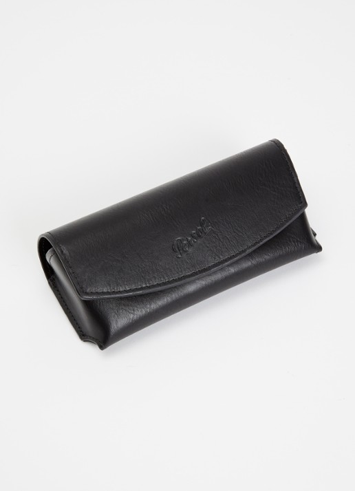 Persol Retro zonnebril PO3385S - detail 2 oranjebruin