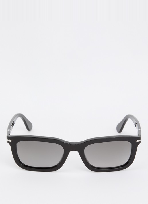 Persol Wayfarer zonnebril gepolariseerd P03396S - detail 2 zwart