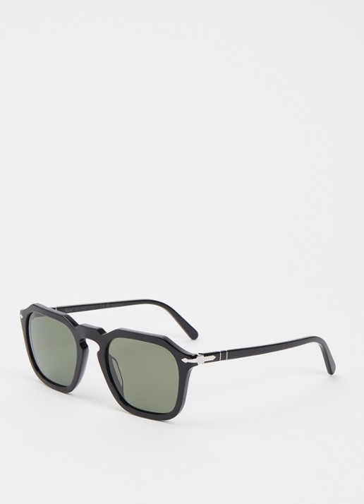 Persol Wayfarer zonnebril gepolariseerd PO3292S - voorkant 4 zwart
