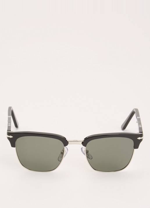 Persol Wayfarer zonnebril gepolariseerd PO3375S   - detail zwart