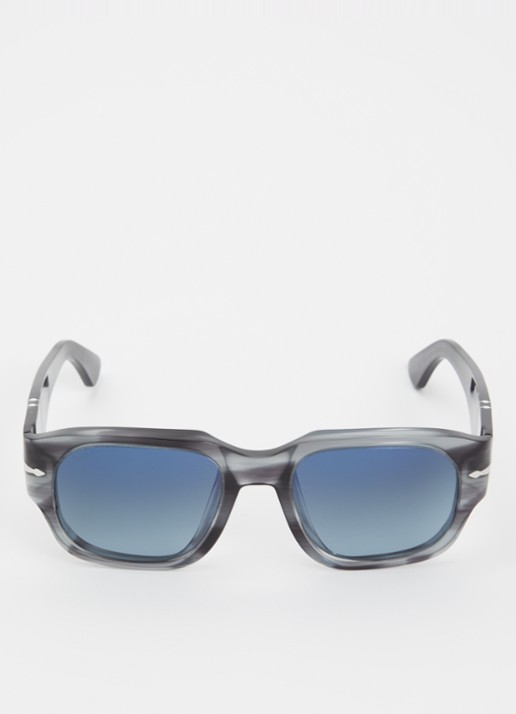 Persol Wayfarer zonnebril gepolariseerd PO3380S   - detail donkergrijs