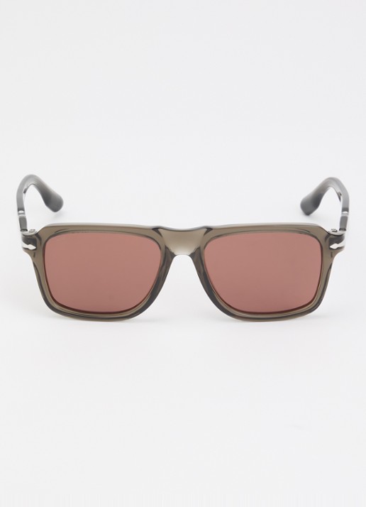 Persol Wayfarer zonnebril P08002S - detail grijs