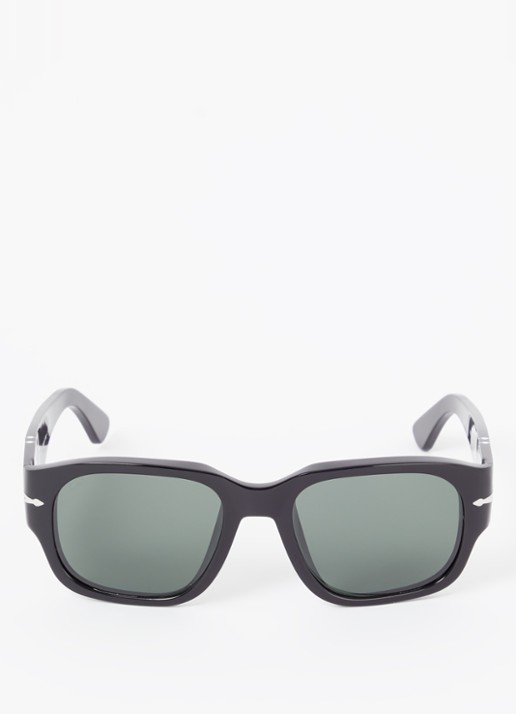 Persol Wayfarer zonnebril PO3380S - detail 2 zwart