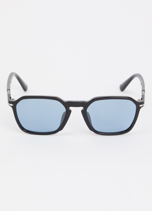 Persol Wayfarer zonnebril PO3414S - detail donkerblauw