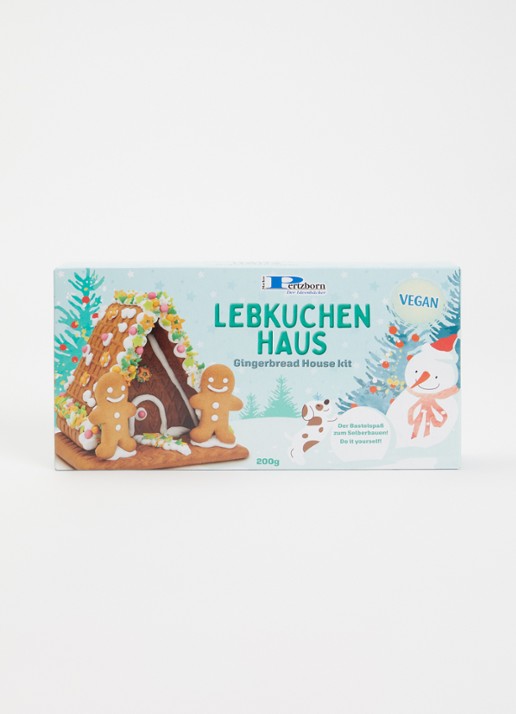 Pertzborn Do It Yourself gingerbread huisje pakket 200 gram - voorkant 2 undefined