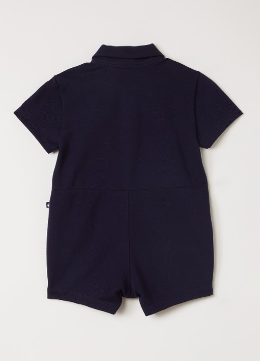 Petit Bateau Babypak met logo - voorkant 2 donkerblauw