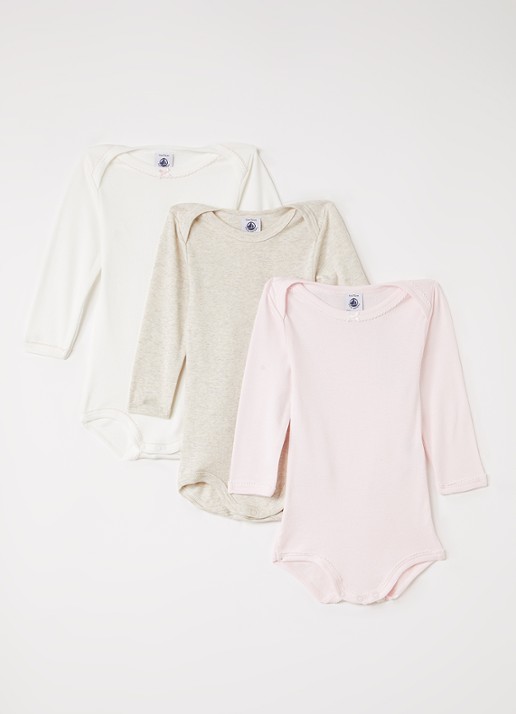 Petit Bateau Romper 3-delig