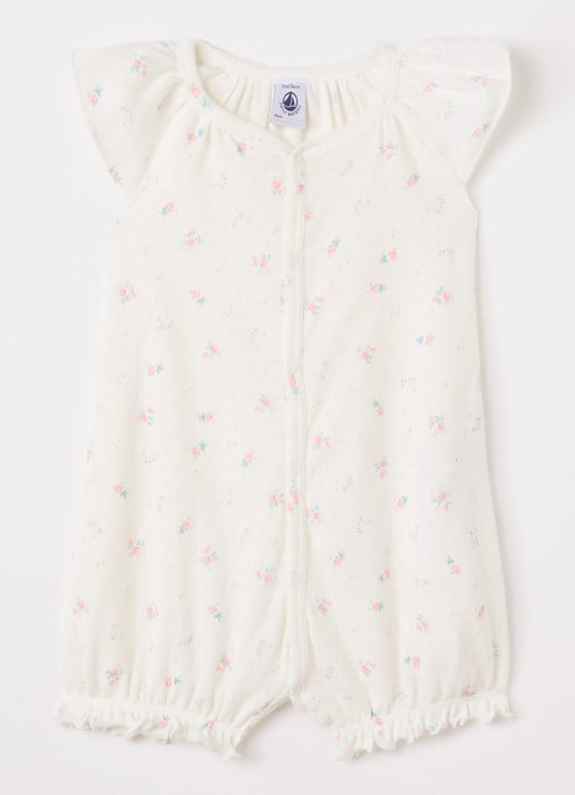 Petit Bateau Romper met borduring